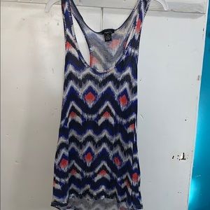 Patterned tank top